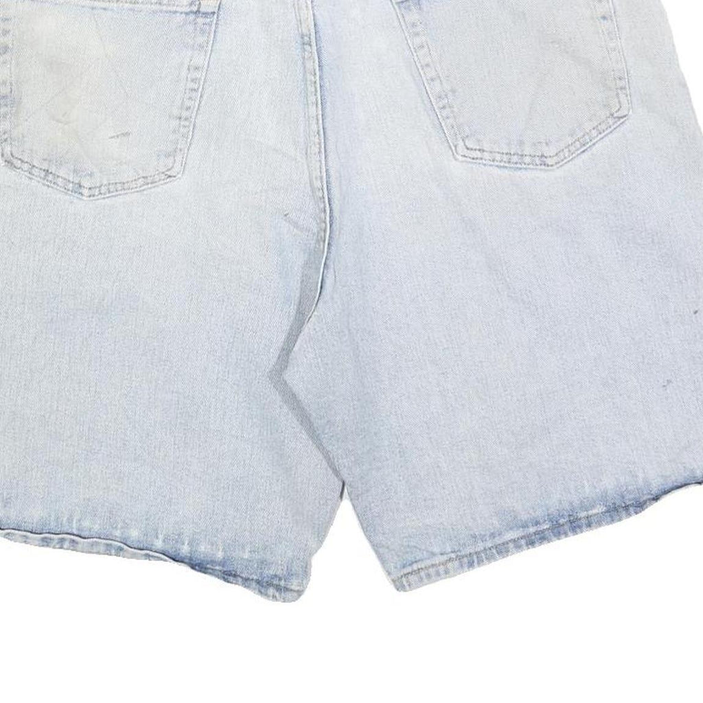 WRANGLER Mens Denim Blue Casual Shorts XL W38 Classic Fit Cotton Blend