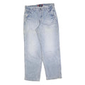 DICKIES Mens Relaxed Light Blue Denim Cotton Blend Jeans W36 L32 Casual Zip