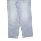 DICKIES Mens Relaxed Light Blue Denim Cotton Blend Jeans W36 L32 Casual Zip