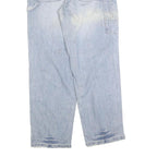 DICKIES Mens Relaxed Light Blue Denim Cotton Blend Jeans W36 L32 Casual Zip