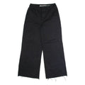 DICKIES Workwear Womens Twill Trousers Black Regular Wide-Leg W30 L27
