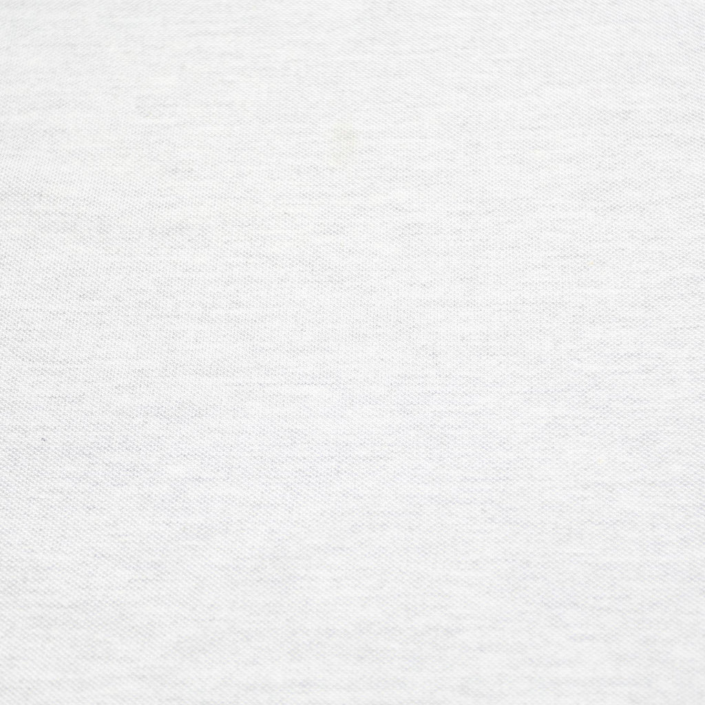 CHAMPION Mens Grey Short Sleeve Plain S Cotton Blend Polo Shirt