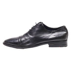 LLOYD Oxford Shoes Black Leather Mens UK 7.5