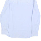 GUESS Mens Blue Slim Fit Shirt S Cotton Blend Casual Long Sleeve