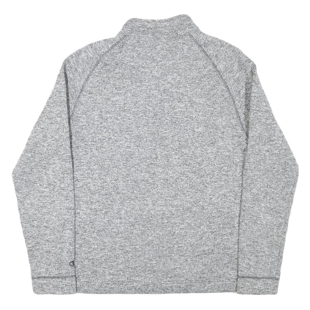 CHAMPION Mens Grey Plain Pullover Jumper Crew Neck Knit M Sportswear Activewear
