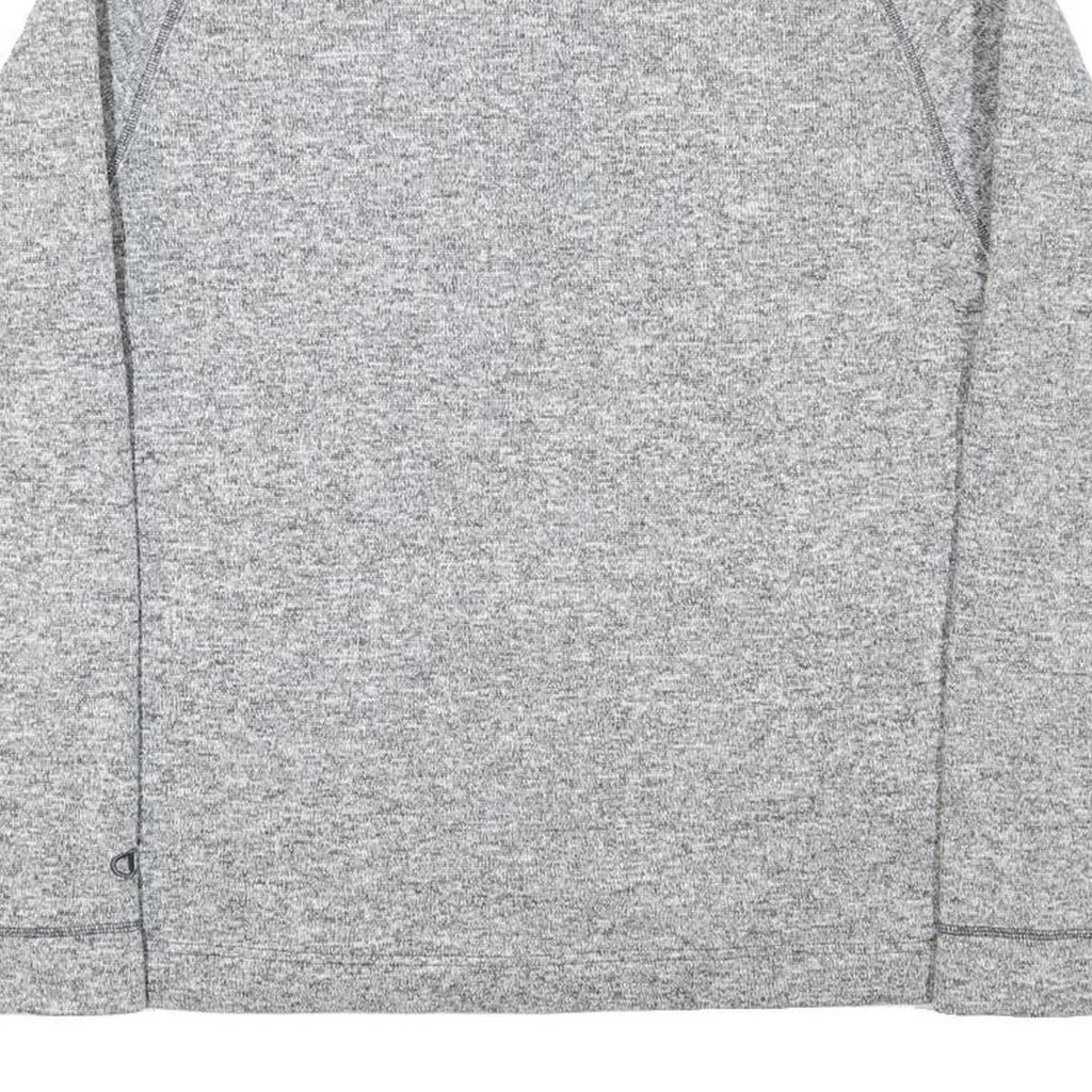 CHAMPION Mens Grey Plain Pullover Jumper Crew Neck Knit M Sportswear Activewear