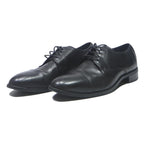 COLE HAAN Mens Black Leather Derby Shoes Uk 11.5 Classic Formal Dress Footwear