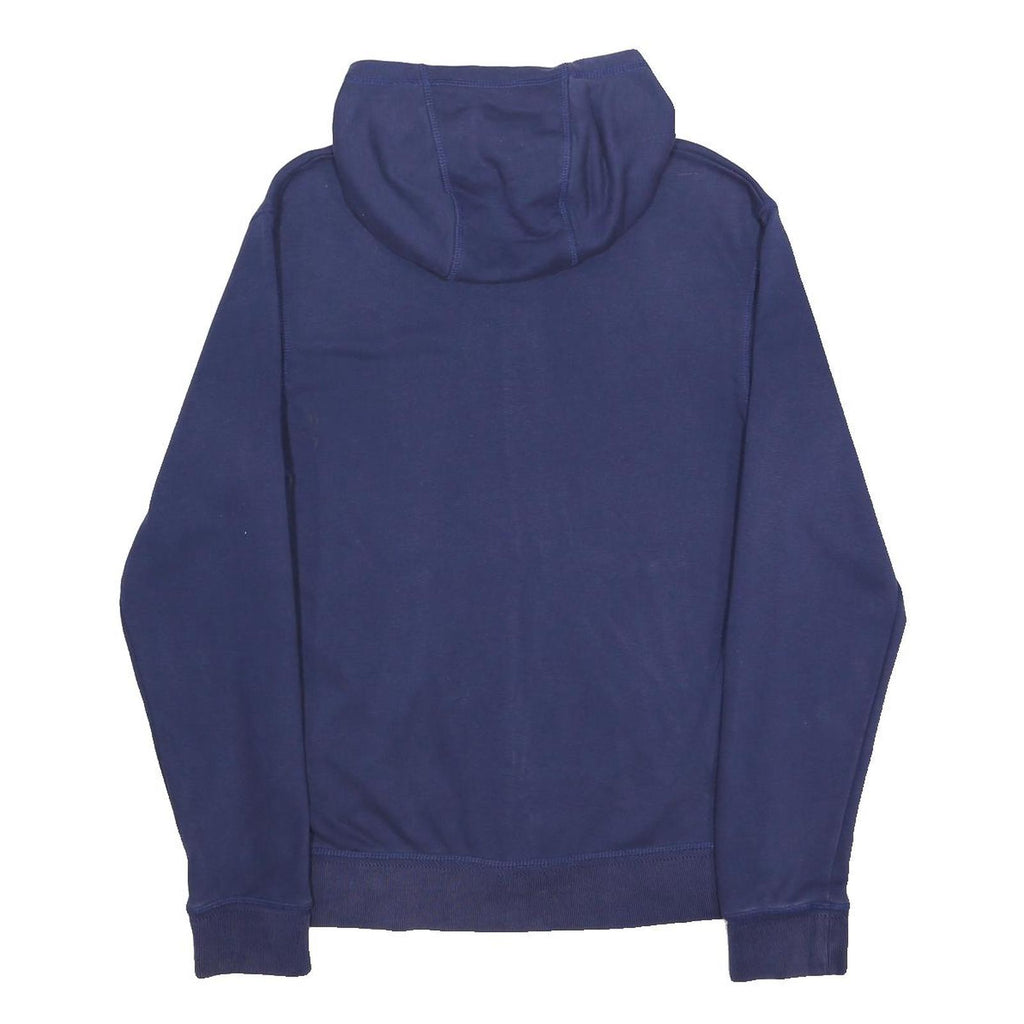 UMBRO Mens Blue Full Zip Hoodie S Cotton Blend Casual Sportswear