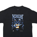 NIKE SB x Samborghini Panther Mens Black Graphic T-Shirt L Short Sleeve