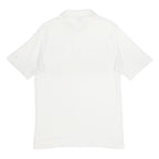 PUMA Mens White Short Sleeve Plain Polo Shirt XL Cotton Blend Casual