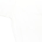 PUMA Mens White Short Sleeve Plain Polo Shirt XL Cotton Blend Casual