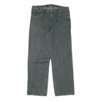 VERSACE JEANS COUTURE Mens Jeans Blue Regular Straight Denim Light W35 L31