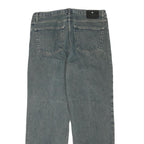 VERSACE JEANS COUTURE Mens Jeans Blue Regular Straight Denim Light W35 L31