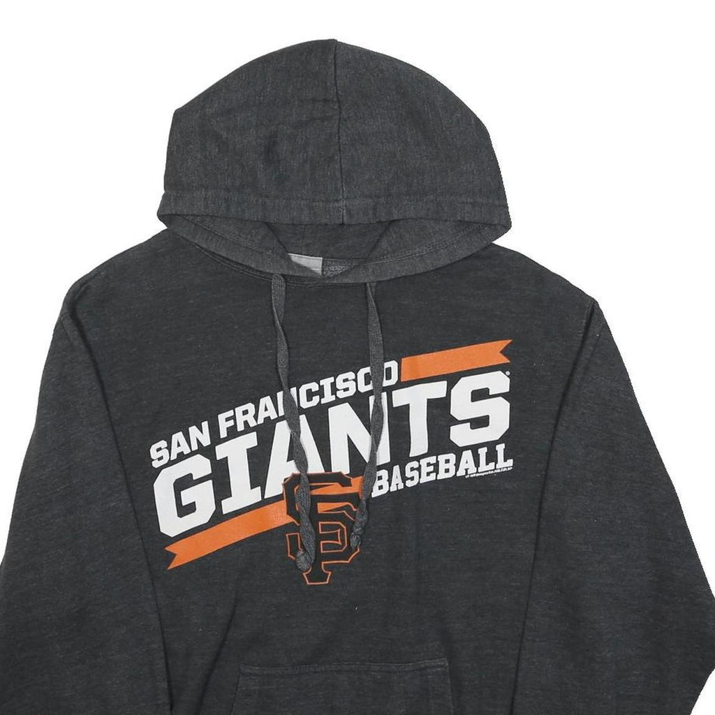 MLB Womens Black San Francisco Giants Baseball Hoodie S Cotton Blend Pullover