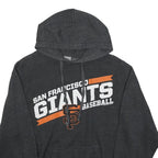 MLB Womens Black San Francisco Giants Baseball Hoodie S Cotton Blend Pullover