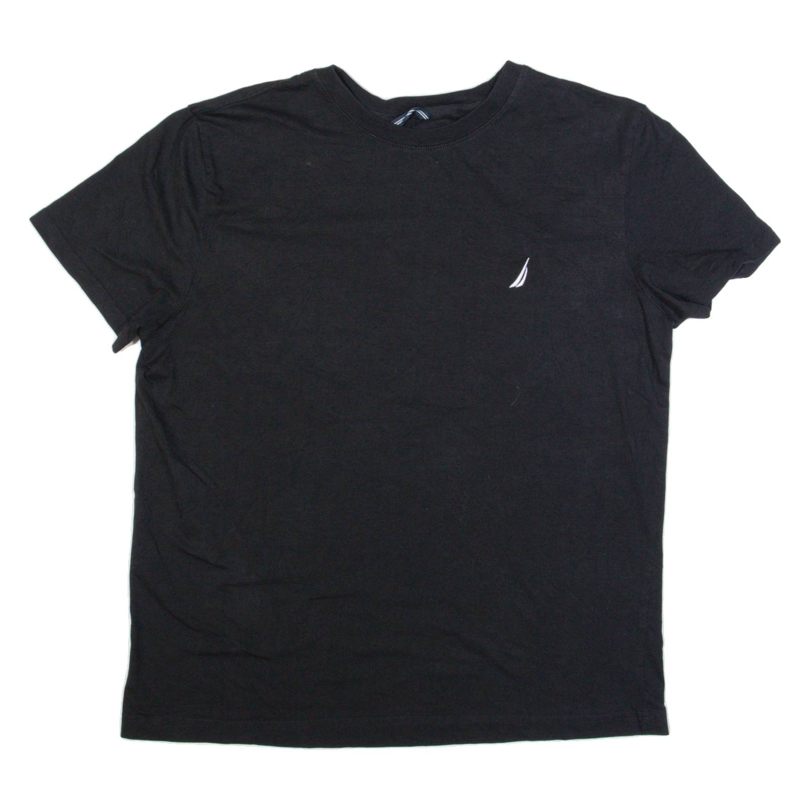 NAUTICA Womens T-Shirt Black L