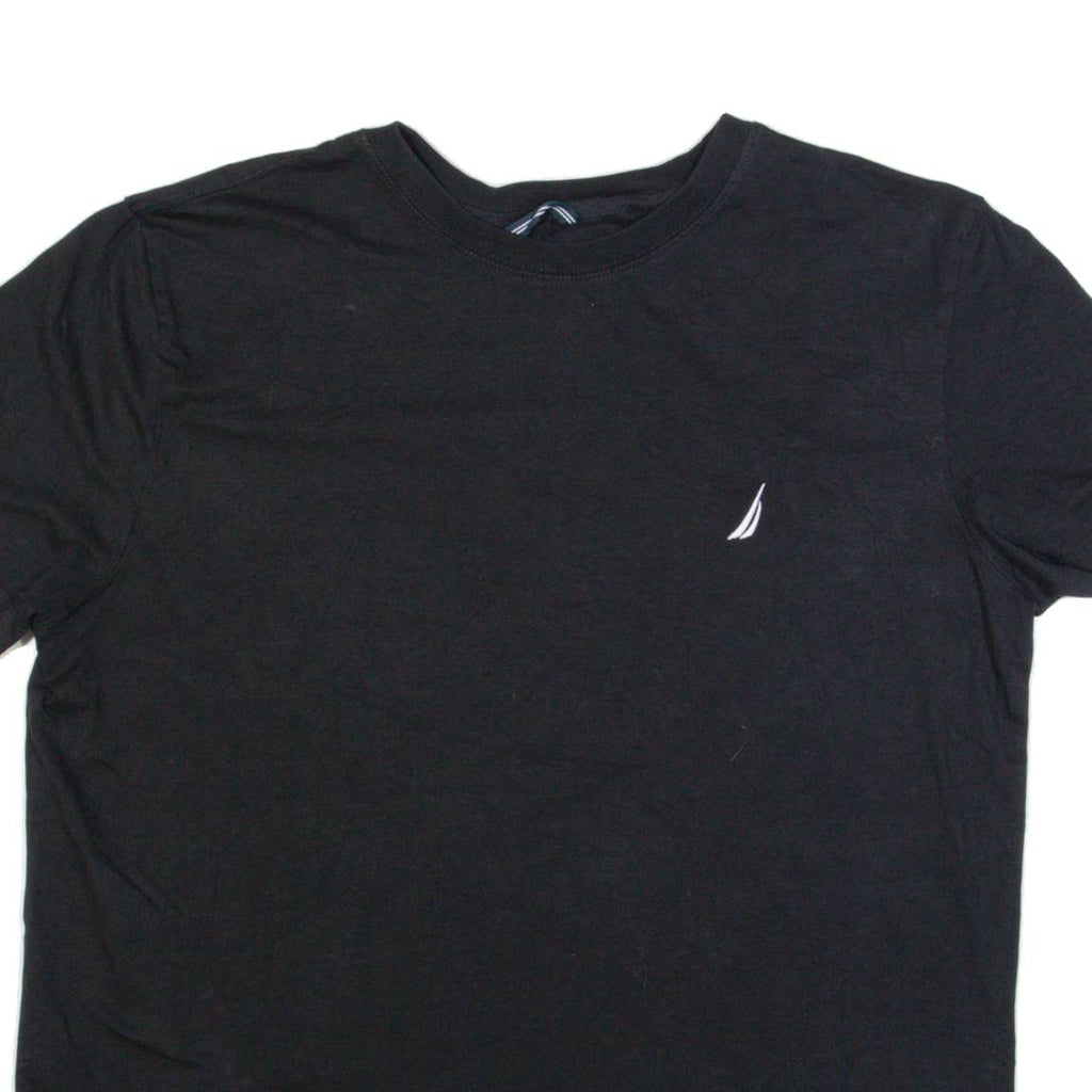 NAUTICA Womens T-Shirt Black L