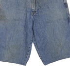 WRANGLER Mens Denim Blue Casual Shorts L W36 Cotton Blend Relaxed Fit Workwear