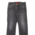PIERRE CARDIN Deauville Mens Jeans Grey Regular Straight Stone Wash W31 L32