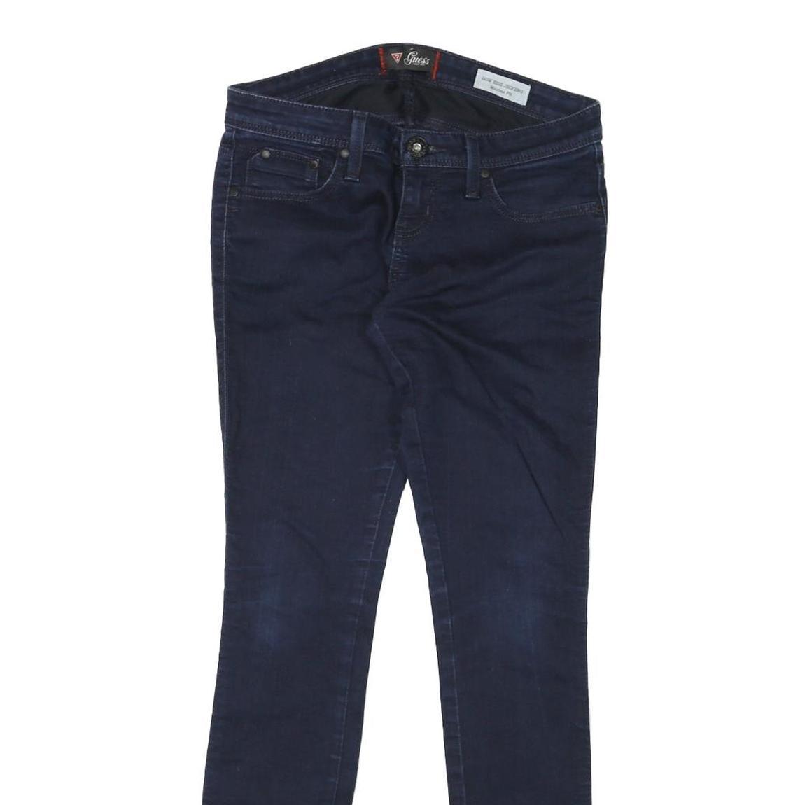 GUESS Womens Jeans Blue Slim Skinny Denim Medium W29 L31 Stylish Comfortable
