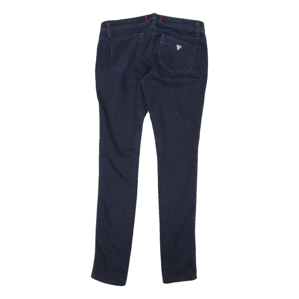 GUESS Womens Jeans Blue Slim Skinny Denim Medium W29 L31 Stylish Comfortable