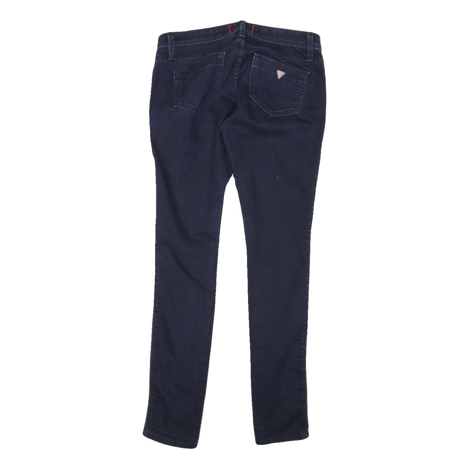 GUESS Womens Jeans Blue Slim Skinny Denim Medium W29 L31 Stylish Comfortable