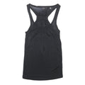 TED BAKER Womens Black Racer Back Vest Sleeveless S Viscose Comfortable