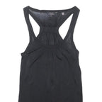 TED BAKER Womens Black Racer Back Vest Sleeveless S Viscose Comfortable