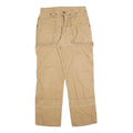DICKIES Mens Regular Fit Beige Cotton Blend Workwear Jeans W30 L30 Zip Pockets