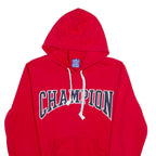 CHAMPION Mens Red Hoodie M