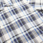 PATAGONIA Mens Blue Plaid Cotton Blend Shirt M Casual Summer Everyday