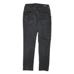 LEVI'S Womens Slim Black Denim Slim Jeans Cotton Blend W26 L26 Classic Fit