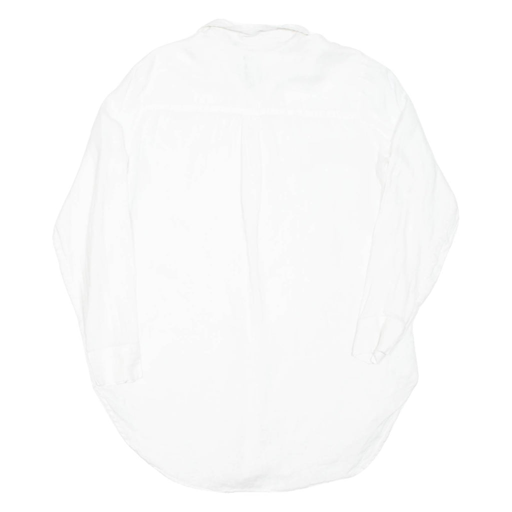 GAP Womens Blouse White Long Sleeve S