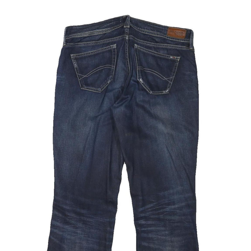 TOMMY HILFIGER Womens Jeans Blue Regular Straight Denim Medium W34 L31 Stylish