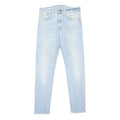 LEVI'S 512 Big E Womens Jeans Light Blue Regular Skinny Denim Stone Wash W29 L28