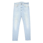 LEVI'S 512 Big E Womens Jeans Light Blue Regular Skinny Denim Stone Wash W29 L28