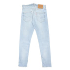 LEVI'S 512 Big E Womens Jeans Light Blue Regular Skinny Denim Stone Wash W29 L28