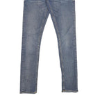 Womens Blue Regular Fit Skinny Denim Medium Wash Jeans W29 L31 Classic Cotton