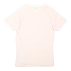 ADIDAS ORIGINALS Mens Cream & White Modern T-Shirt S Short Sleeve Crew Neck