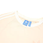 ADIDAS ORIGINALS Mens Cream & White Modern T-Shirt S Short Sleeve Crew Neck