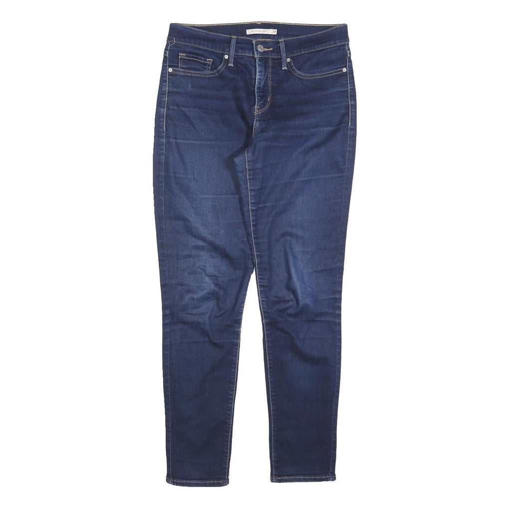 LEVI'S 311 Womens Slim Skinny Denim Medium Blue W28 L30 Stretch Cotton Blend Zip