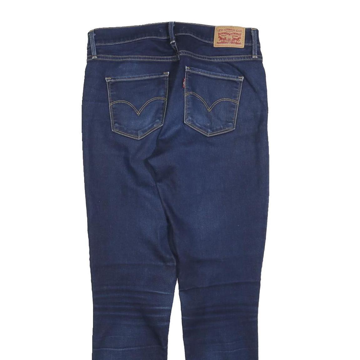 LEVI'S 311 Womens Slim Skinny Denim Medium Blue W28 L30 Stretch Cotton Blend Zip