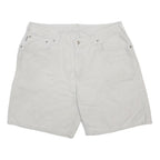 CARHARTT Womens Cotton Beige Casual Shorts L W34 Workwear Pockets