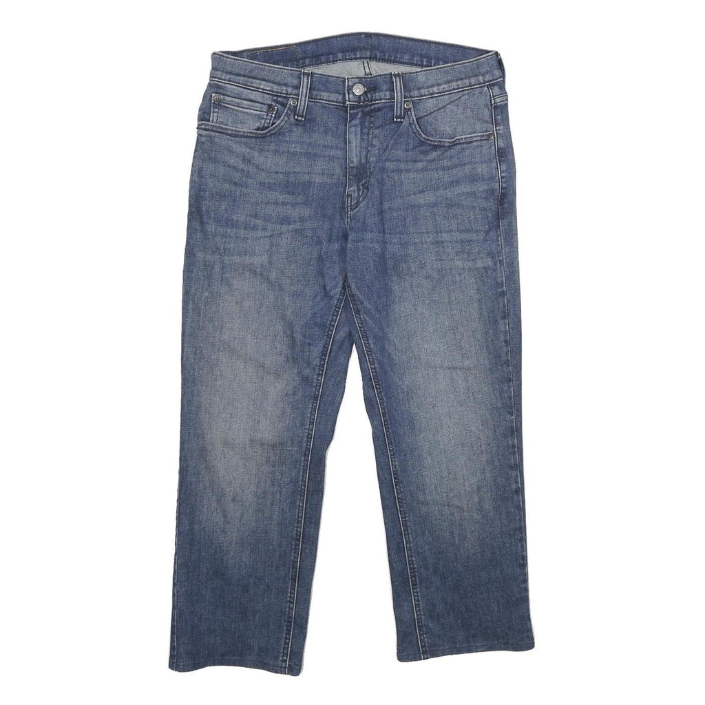 LEVI'S 514 Classic Mens Jeans Blue Classic Straight Denim Medium W32 L26 Stylish