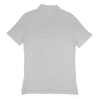 NIKE Mens Grey Short Sleeve Plain S Cotton Polo Shirt Logo Casual Sports