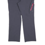 CMP Womens Polyester Blend Grey Zip Regular Fit Straight Trousers W36 L30