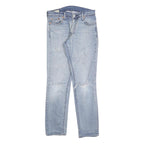 LEVI'S 511 Big E Mens Jeans Blue Slim Skinny Denim Light W32 L30 Distressed