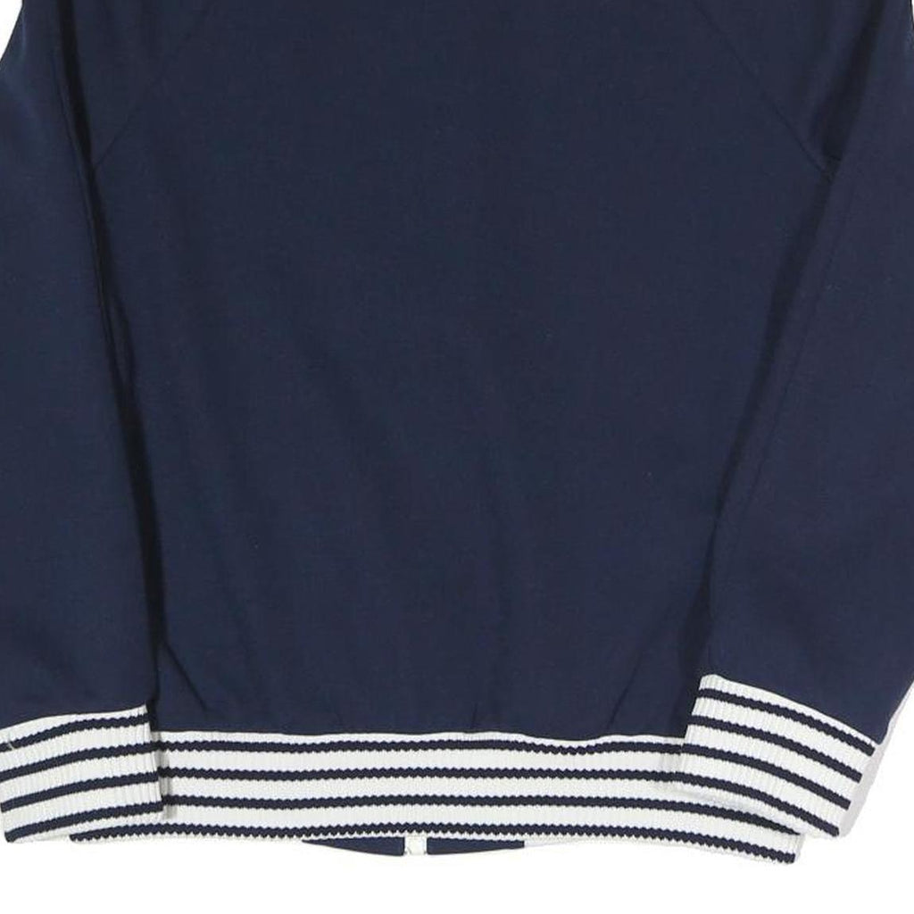 KORET OF CALIFORNIA Mens Navy Blue Jacket S Polyester Blend Classic Zip Casual