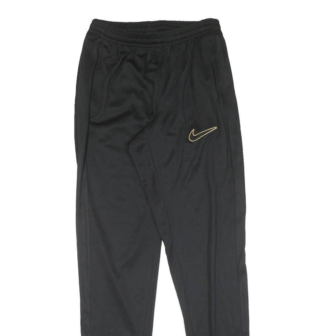 NIKE Mens Joggers Black Slim Tapered S W22 L29 Sports Casual Pants