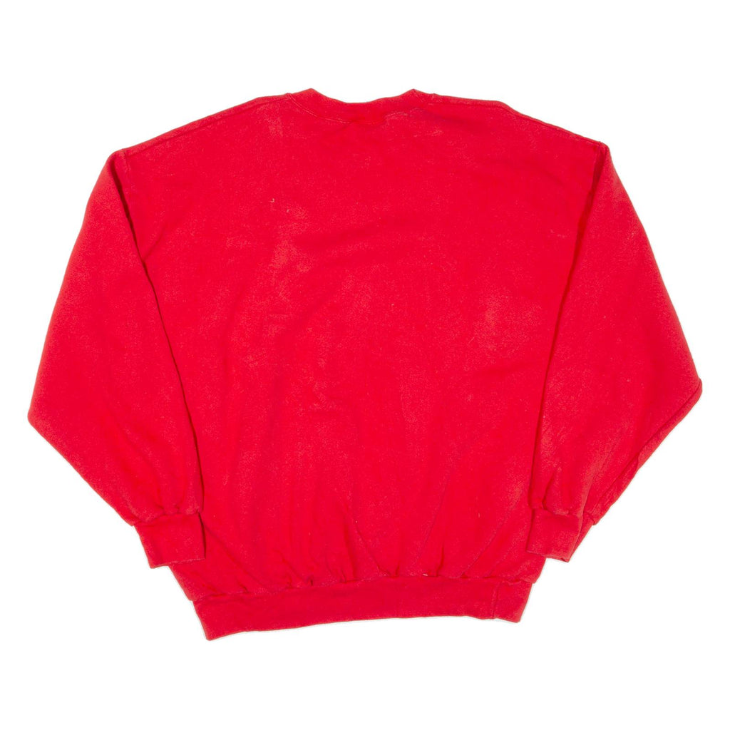 PREMIER SPORTS WEAR Old Navy Mens Sweatshirt Red 90s 2XL